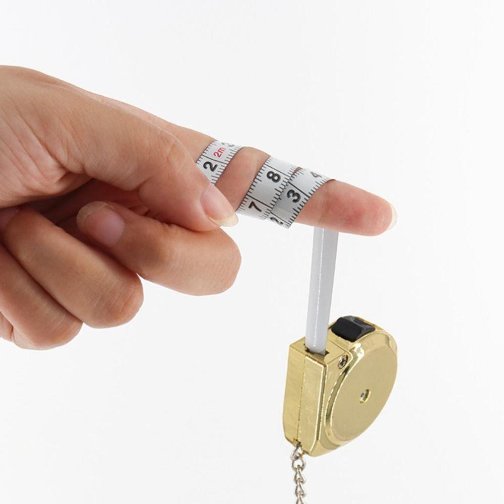 Etractable Snail Measuring Tape Portable Measure Measure Key Chain