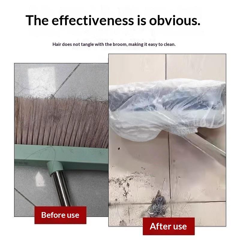 10/100Pcs Disposable Cover Dust Removal Cover Non-Woven Fabric For Sweeping, Cleaning, Wiping The Floor