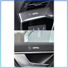 Car Steering Wheel Emblem Decal Car Interior Emblem 3D Sticker For Opel Astra H G J Insignia Mokka Zafira Corsa Vectra B C D