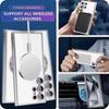 Transparent Plating Phone Case For For Samsung S26 S25 S24 S23 Ultra S22 Plus S21 FE Lens Protection Wireless Charging Cover