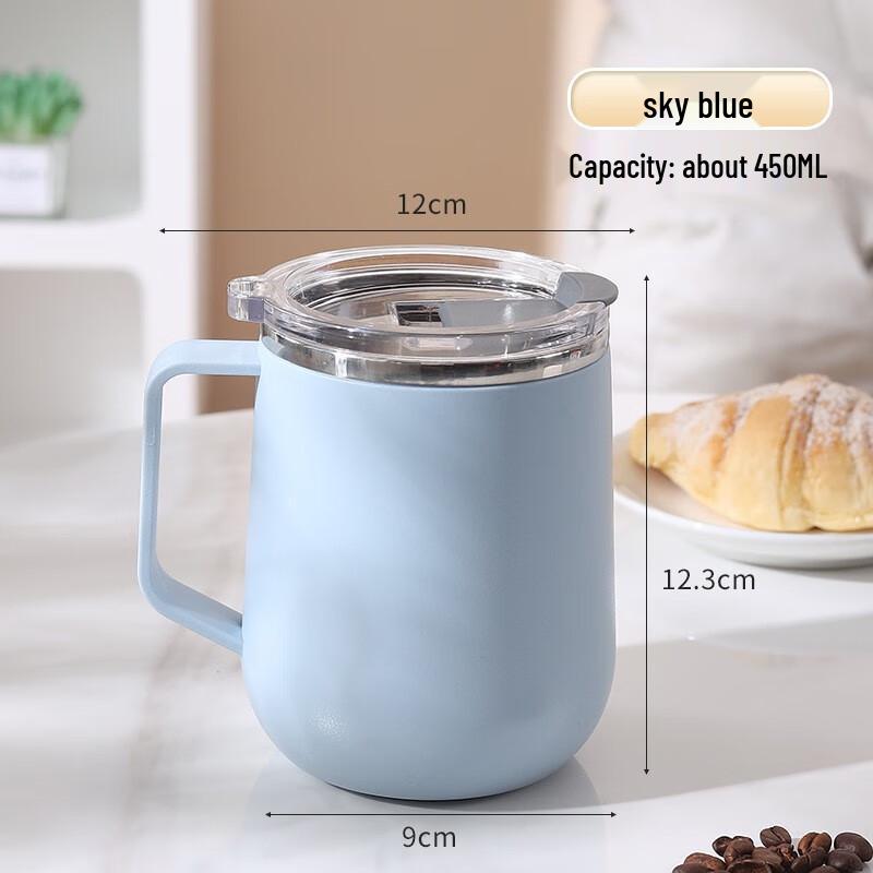 

Junshiqi DU Light Luxury 304 Stainless Steel Coffee Mug Set 304 SS Inner Liner