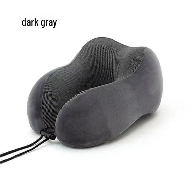 Magnetic Memory Foam U-Shape Neck Pillow - Slow Rebound, Multi-Purpose for Travel