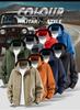 Men's Casual Hooded Windbreaker Jacket - Breathable, Loose Fit, Plus Size, for Spring and Autumn