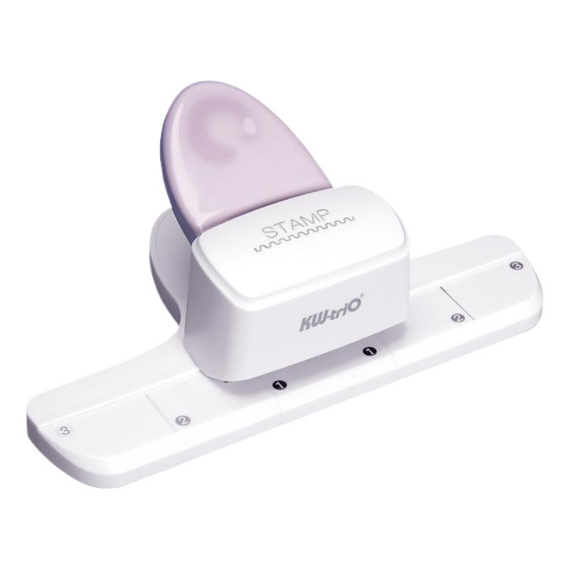 DIY Stamp Pattern Embossing Machine Handheld Paper Craft Punch for Scrapbooking,Card Making & Creative Journal Decor