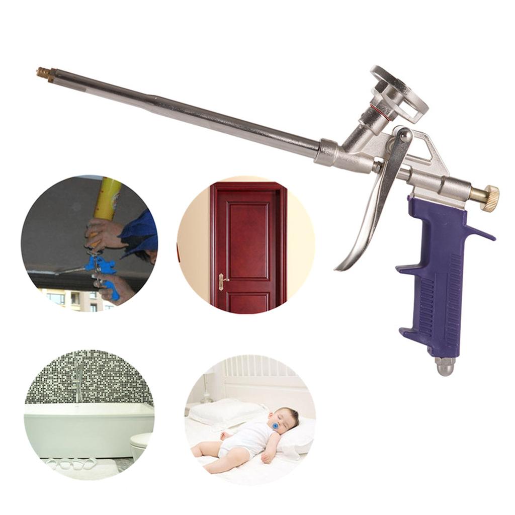 Foam Expanding Spray Guns Foam Glues Guns Metal Polyurethane Foam Sealant Special Manual Tool For House Renovation