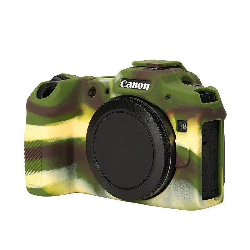 EOSR8 Silikon-Rüstungshaut-Kameragehäuse, Gehäuseschutz für Canon EOS R8 Digitalkamera