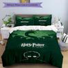 3pcs Harry Potter Duvet Cover Set (1 Duvet Cover + 2 Pillowcases, No Core) - Comfortable, And Breathable Bedroom Decoration yy251104069