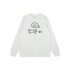 Trendy Cartoon Print Cotton Long Sleeve Unisex T-Shirt for Autumn/Winter