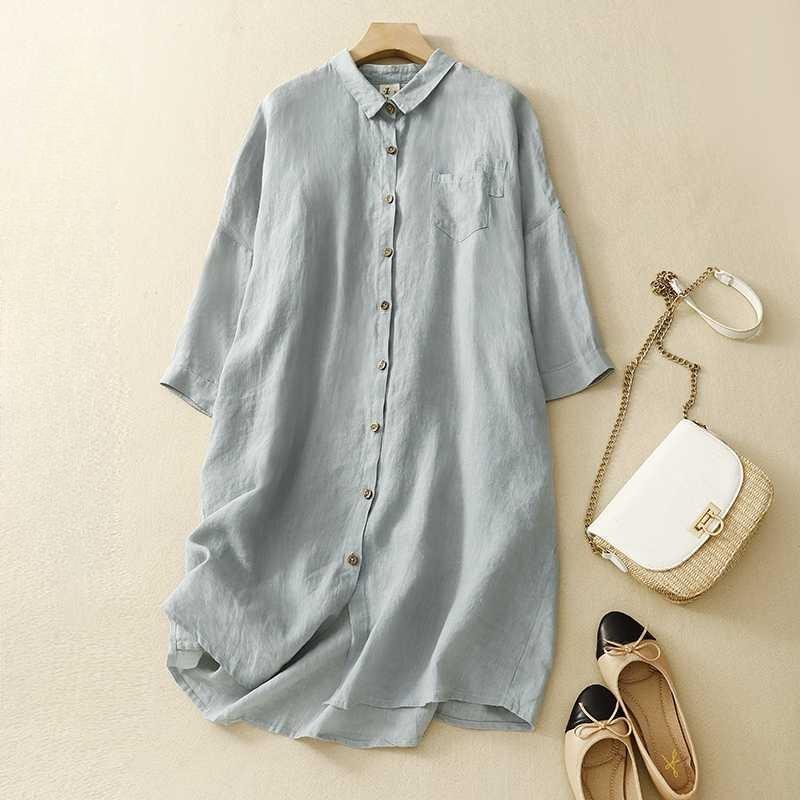 

Long-sleeved Blazer for Women In Spring and Autumn M синій