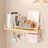 No-Punch Wall Storage Shelf for Dorms