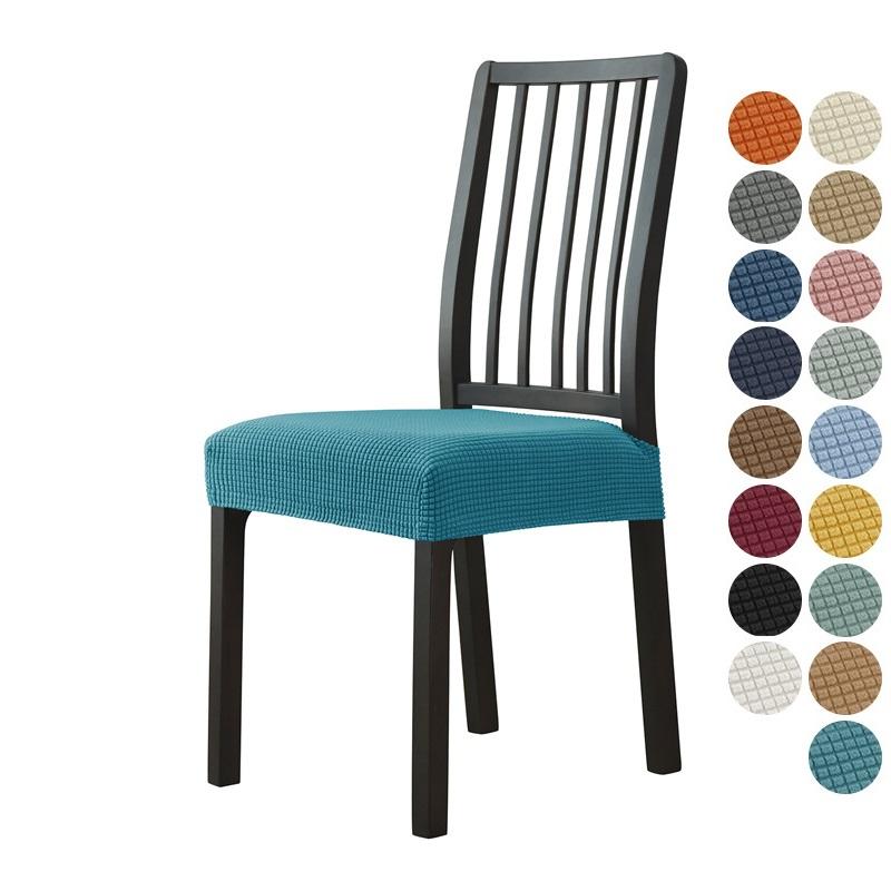 Stretch Dining Chair Cover Soft Removable Anti Dust Seat Slipcover For Hotel Home Restaurant Furniture Protection