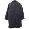 US NAVY 80s DLA Vintage All-Weather Coat Stainless color Long coat liner Men's Used