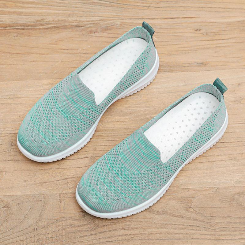 New  Fashion Women 'S Platform Loafers Comfortable Female Slip On Shoes Woman Flats Nurse Sneakers Lady Creepers Shoes