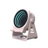 Multifunctional Desktop Stand Creative Night Light Bluetooth Speaker with RGB LED Lights and High-Definition Sound Quality Pink