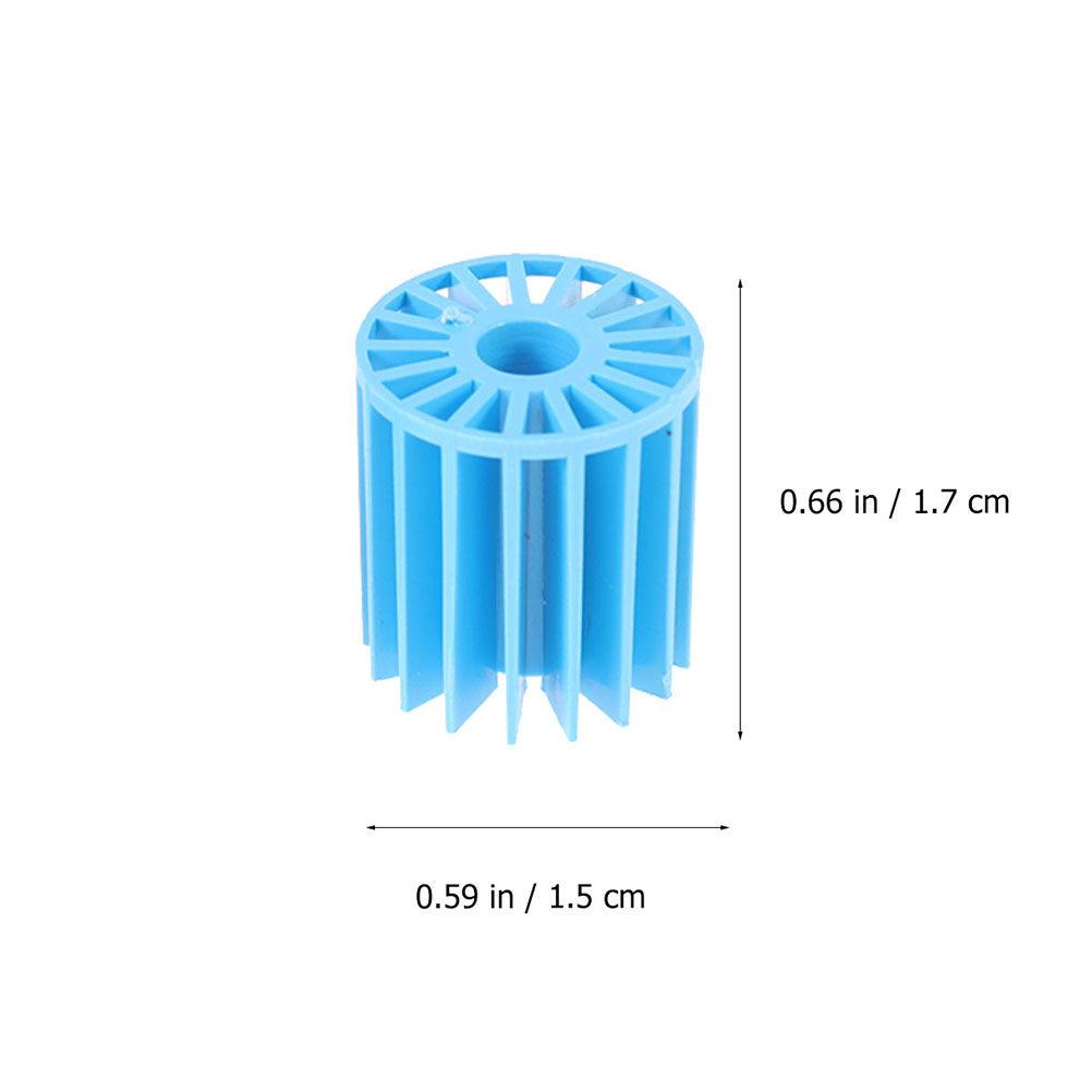 200Pcs Aquarium Bio Balls PVC Filter Media for Fish Tank Biological Filtration Freshwater Saltwater Aqua Plant Tank Residue