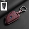 Leather Car Key Case Full Flip Shell For BMW 1 3 5 7 Series 320i 530i 550i F20 F15 F16 F48 G20 G30 G01 G02 G05 G11 X1 X3 X4 X5 NH8