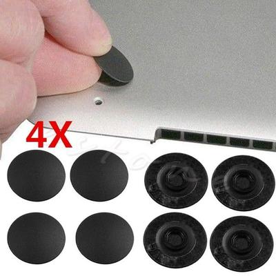 4x Almofada de Pé Para Macbook Pro Unibody Pés de Borracha A1278 A1286 A1297 13" 15" 17"