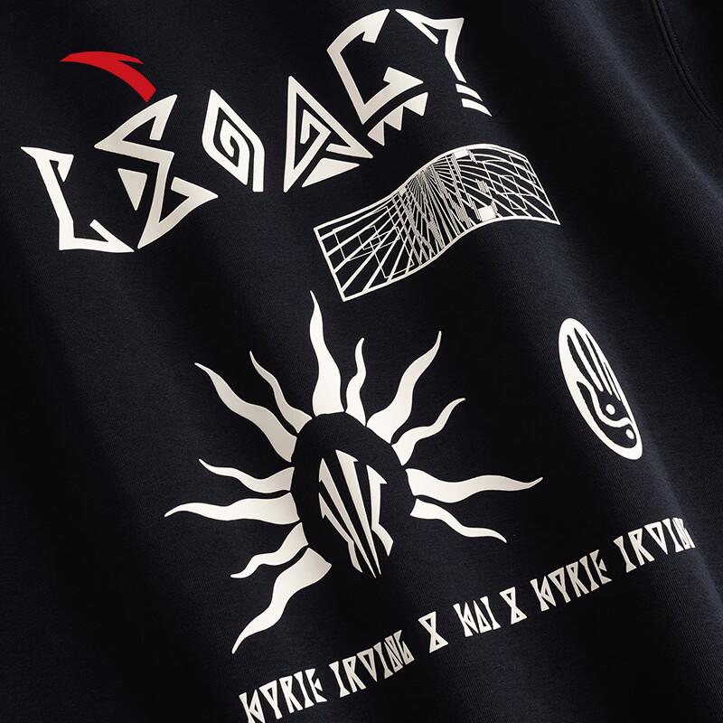 ANTA Kyrie Series Tribal Print Pullover Hoodie