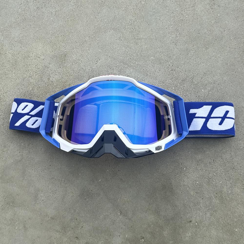 Motorcycle Goggles Color Off-road Helmet Goggles Windproof Sand Riding Glasses Ski Goggles