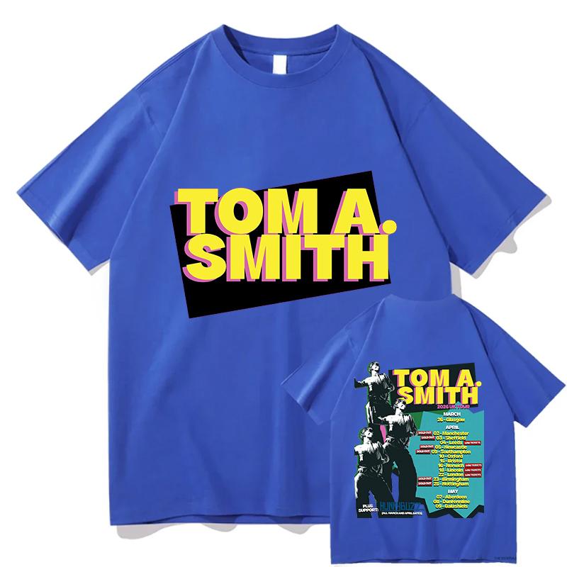 Tom A Smith SFX Tour Merch T-shirt Uomo Donna Estate Cotone Abbigliamento Casual Moda Girocollo Manica Corta