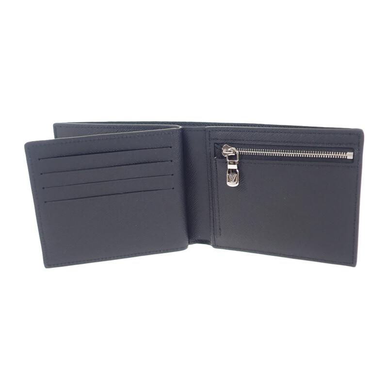 LOUIS VUITTON  N60053 Damier Grafitte Bifold Wallet black mens