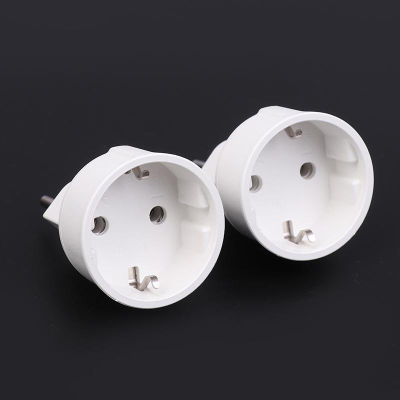 1 Piece Embedded Swiss Adapter Converter Plug EU DE Germany Socket 3 Pin Swiss Plugs Adaptor Swiss Plugs Turn To French Plugs