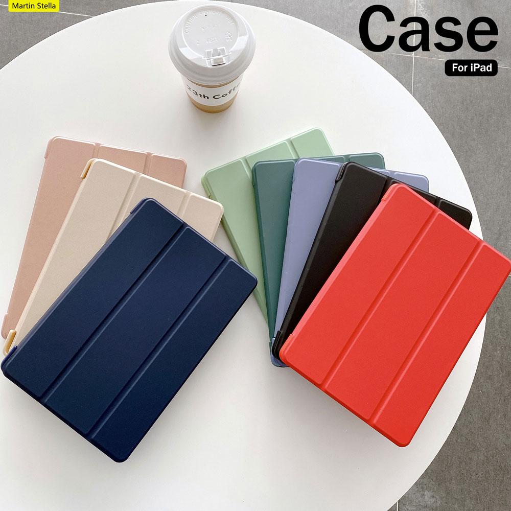 

Ультратонкий складной чехол-подставка для iPad Air 4 2020 2 3 Mini 6 4 5 Pro 11 2021 Funda для Ipad 9, 8, 6 поколения 10,2, аксессуары, мягкая обложка