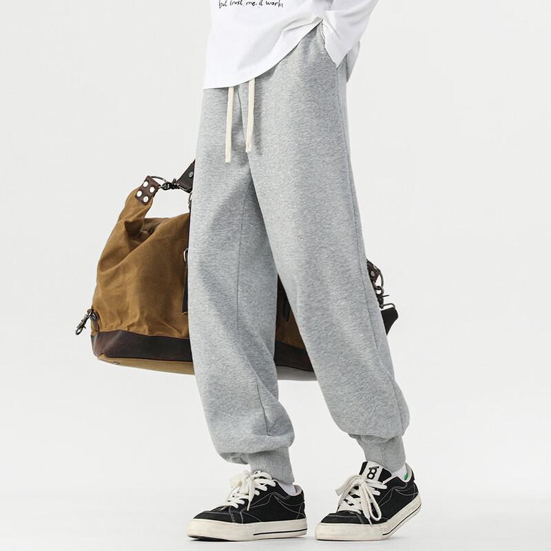Fingercroxx Men's American Style Cuffed Casual Sweatpants