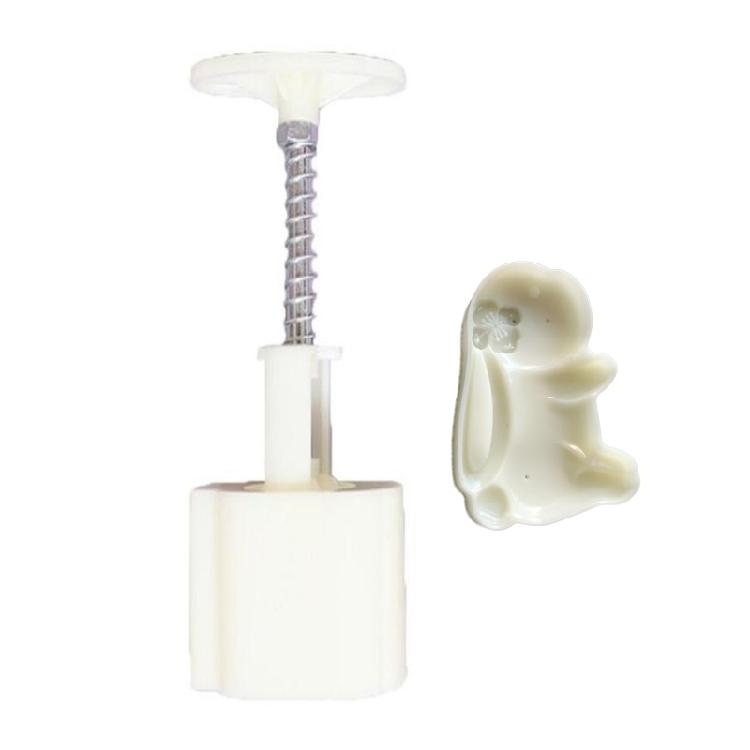 20g Rabbit Shaped Plastic Mooncake Moulds Mooncake Stamps DIY Baking Accessories 1