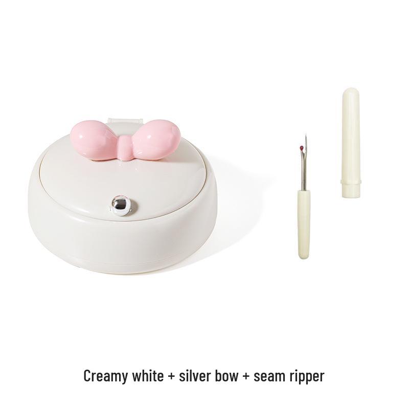 Magnetic Needle and Thread Box: Household Sewing Kit with Press-to-Open Design