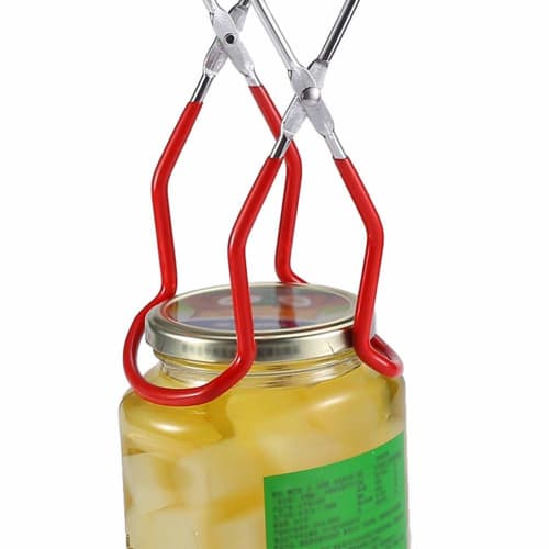Allystyle Canned Food Storage Jar Lifter, Boiling Sterilization Glass Lifter, Steaming Tongs, Stainless Steel Folder, Boiling Water, Heat Safe Kitchen