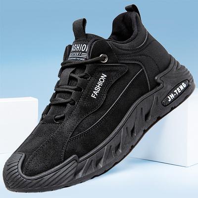 Large Size Men's Shoes Size 9-8 Fashion Sports and Leisure Leather Men's Shoes Lace-up Comfortable Shoes