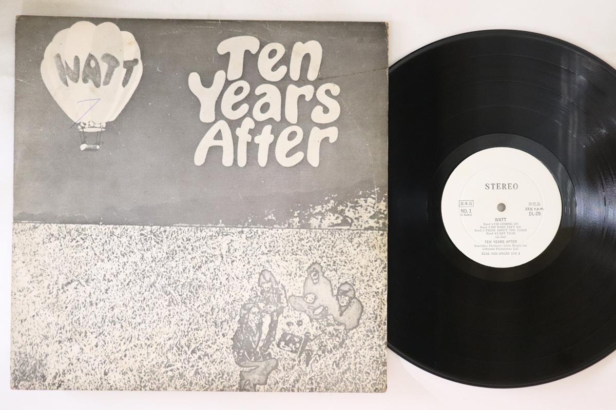 

LP Record TEN YEARS AFTER - Watt DL25PROMO DERAM 1970 Japan Rock Used