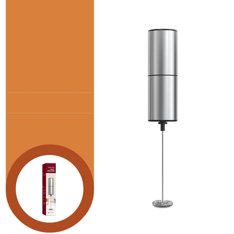 LMETJMA Electric Milk Frother Mini Foamer Coffee Maker Egg Beater for Chocolate Cappuccino Stirrer Portable Blender KC0470