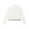 New FILA Settanta SS25 Jacket Women's Cloud White F11W527702F-WT