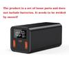 Multifunktionales 100W Hochleistungs-Mobil-Netzteil Gehäuse-Set mit Digital-LED-Anzeige Praktische Mobile Batteriebox