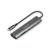 Docking USB-C - AISENS - ASUC-7P025-GR - 1xHDMI - 3xUSB - 1xUSB-C PD - 1xLecteur SD