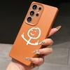 Samsung A07 A16 Xiaomi Redmi 13C 14C for iPhone 17 16 Pro Max Infinix Realme Phone Cases Soft brown Leather pattern TPU Case NY50 Cartoon Matchman art