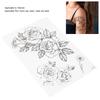 Temporary Tattoo Sticker Arm Chest Back Leg Waterproof Women Flower Tattoo StickerTH-396