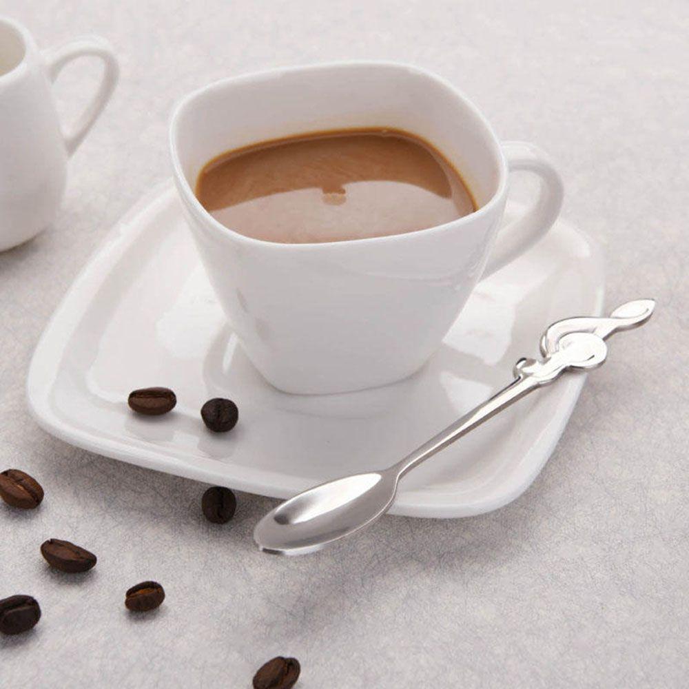 Stainless Steel Dining Drinking Tools Kitchen Gadget Flatware Teaspoon Coffee Spoon Tableware
