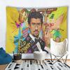 Bad Graphic Tapestry Bunny, Hip Hop Music Fan Wall Hanging For Bedroom Aesthetic Decor