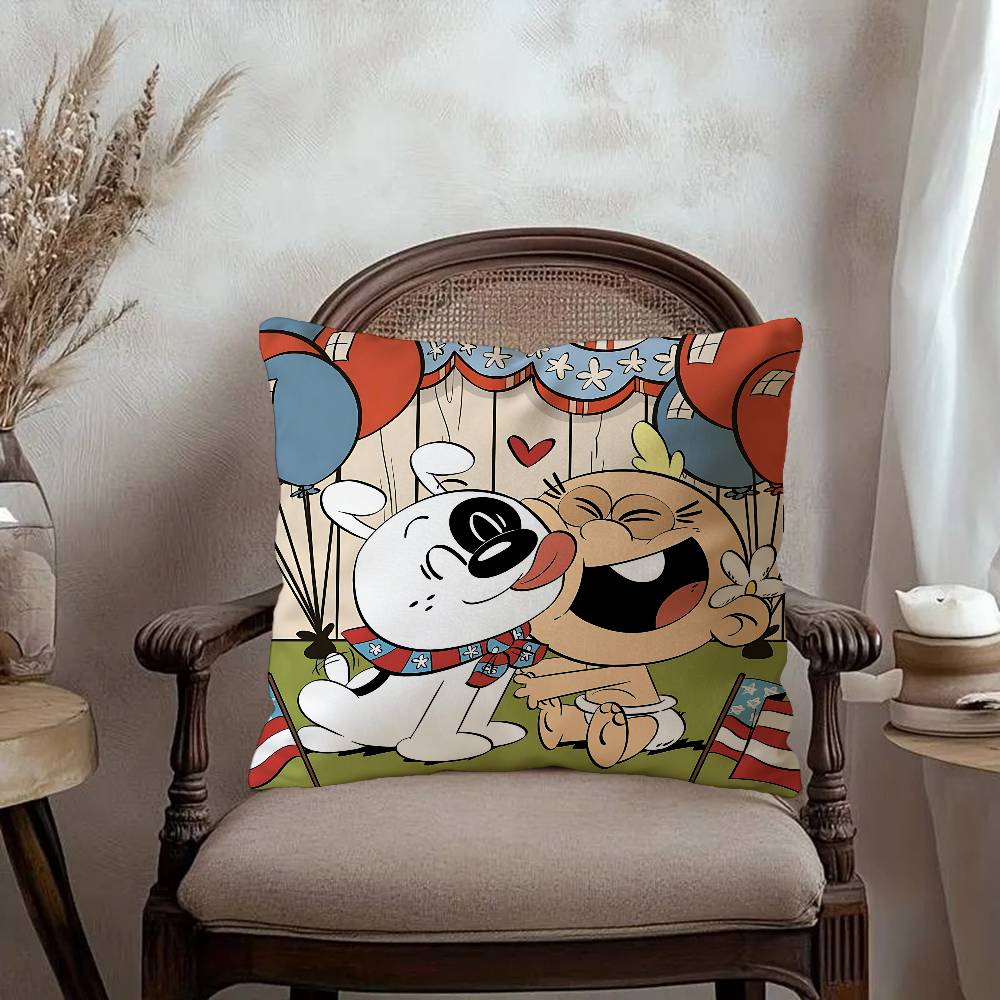 T-The Loud House pillow cover sofa cushion cover home room decoration children gift