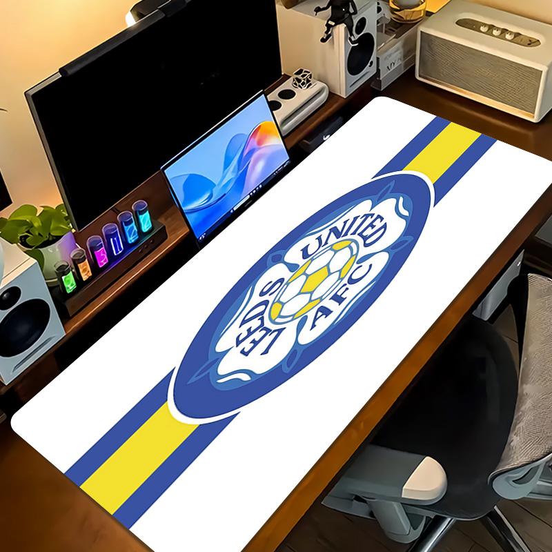 Leeds United Print Cushion Non-slip Laptop Tablet Big Mousepad XXL Mat Mini PC Playmat With Lock edge