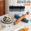 Diy Cylinder Sushi Making Machine Quick Sushi Bazooka Japanese Rolled Rice Meat Mold Rice Ball Mold Kitchen Bento Accessories