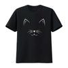 Cat Face T Shirt Cute For Mom Owner Christmas Ideas Lovers Unisex Lover Pet Vintage Designer Clothes Slightly Homme