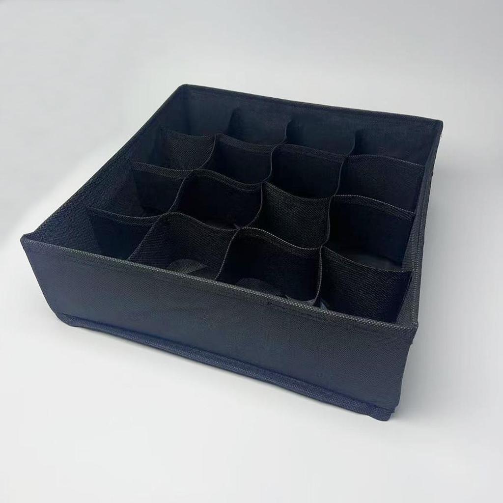 Foldable Underwear & Bra Organizer: 3-in-1 Drawer Box for Panties, Bras & Socks