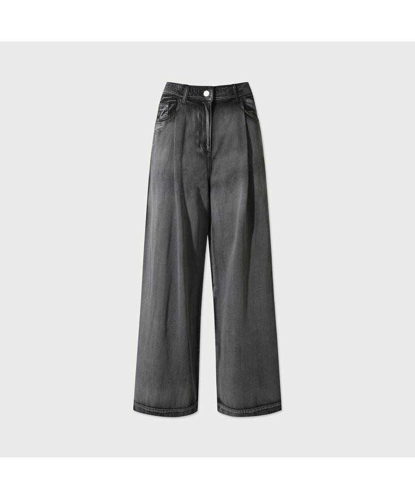 IROWOMEN Ondine Elastic Waist Denim Wide Pants Ilpda25788Gyx