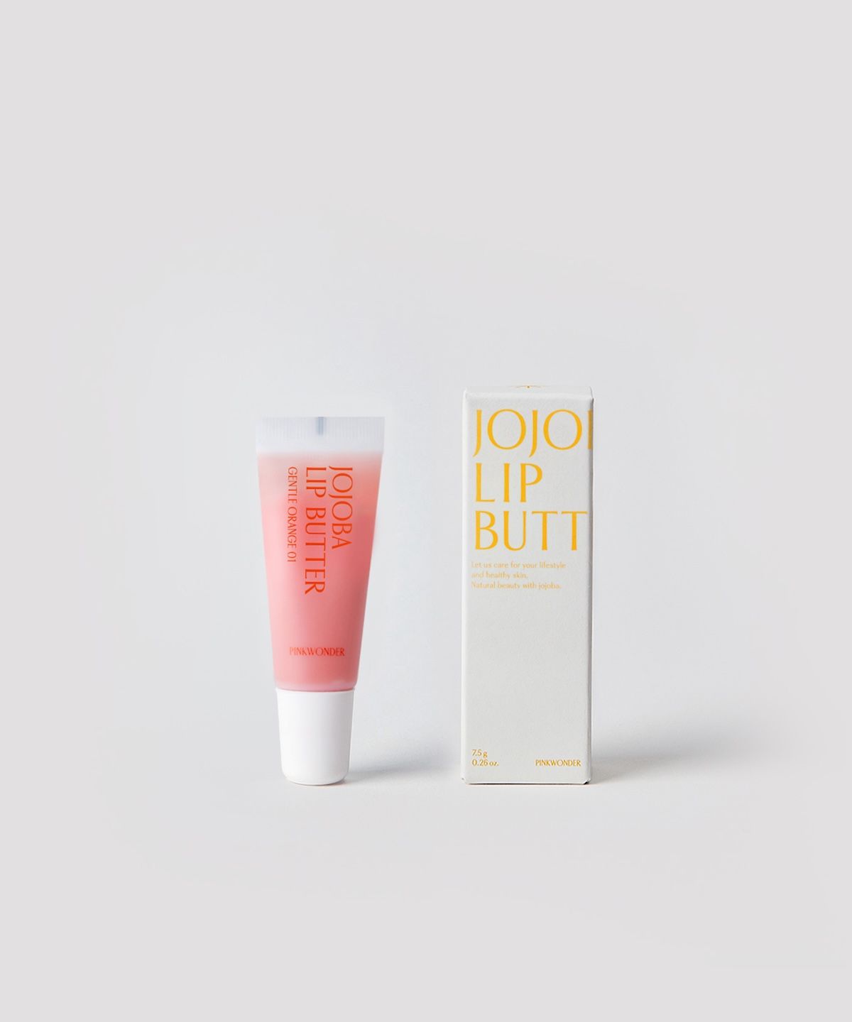 Jojoba Lip Butter (Gentle Orange 01)