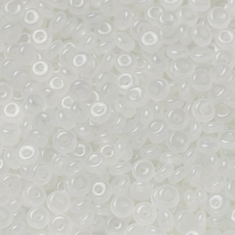 50pcs/Lots Colored Glass Seed Bead Abacus Shape Spacer Loose Beads for DIY Jewelry Making Bracelet Necklace Charms Accessories