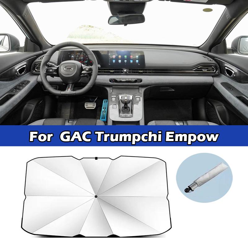 For GAC Trumpchi GS4 GS3 GS8 Empow Emkoo Emzoom M6 M8 Car Sunshade Umbrella Front Windshield Sunscreen UV Protection Accessories